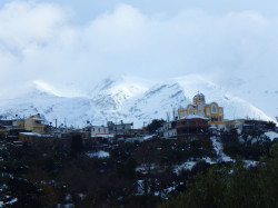 Bergen-Met-Sneeuw-Op-Kreta