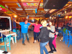 Bar feest op Kreta