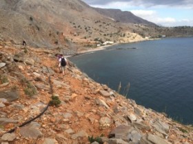 Wandelen langs de kust op Kreta